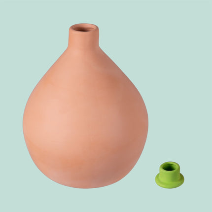 Olla Irrigation Pot, 3L, Porous Clay, Water-Saving