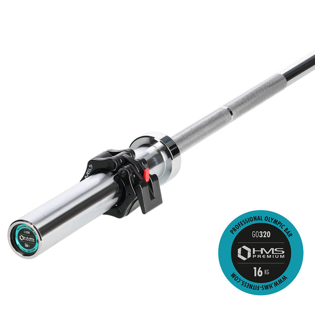 Olympic Barbell 183 cm with Lock Jaw Collars