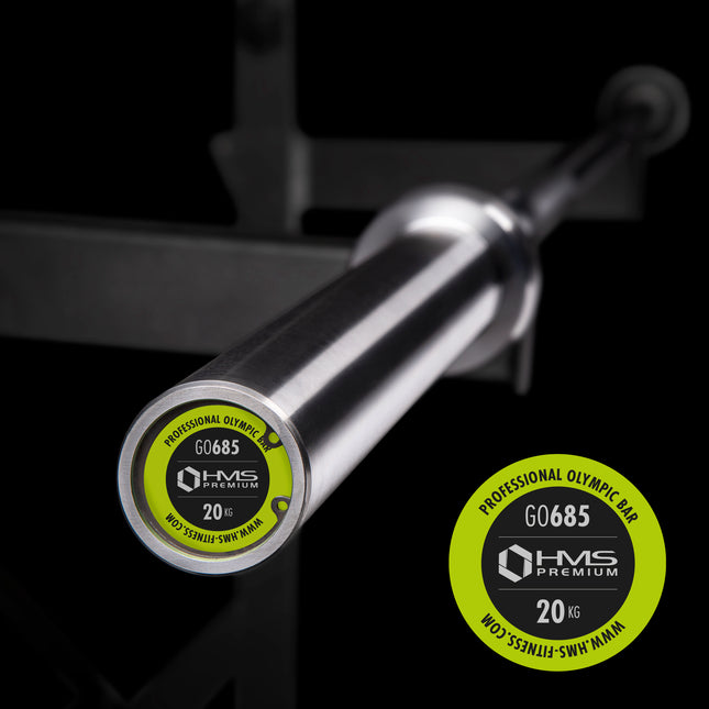 Olympic Barbell, 680KG Capacity, Premium Steel