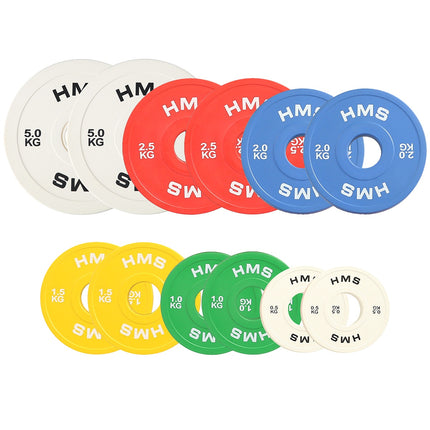 Olympic Bumper Plate Pair, 1 kg Each