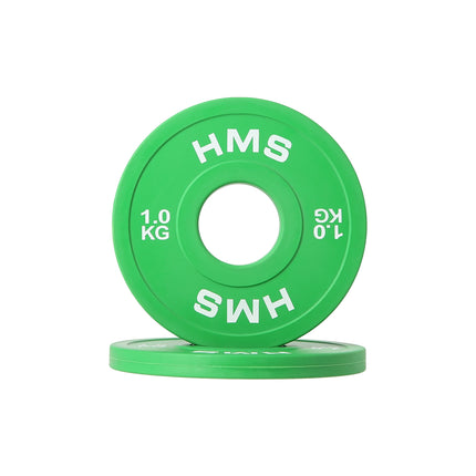 Olympic Bumper Plate Pair, 1 kg Each