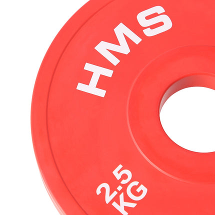 Olympic Bumper Plates 2 x 2.5 kg Rubber