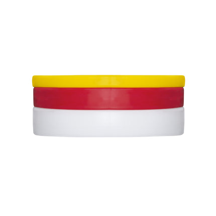 Olympic Weight Plates, 2 x 5.0 KG, White PE