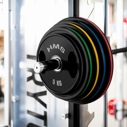 Olympic Weight Plates, Rubberized, 2 x 5 kg