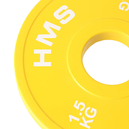 Olympic Weight Plates Set, 0.5–2.5 kg, 5 Pairs
