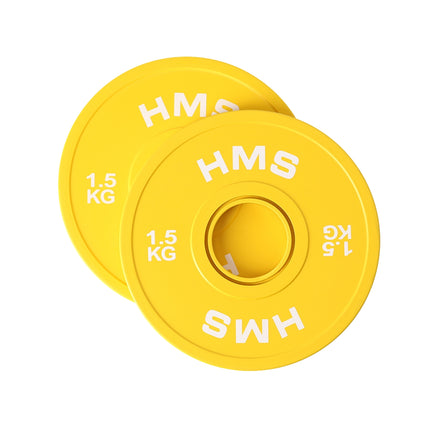 Olympic Weight Plates Set, 0.5–2.5 kg, 5 Pairs