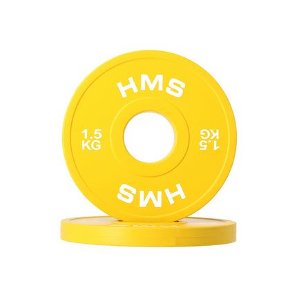 Olympic Weight Plates Set, 0.5–2.5 kg, 5 Pairs