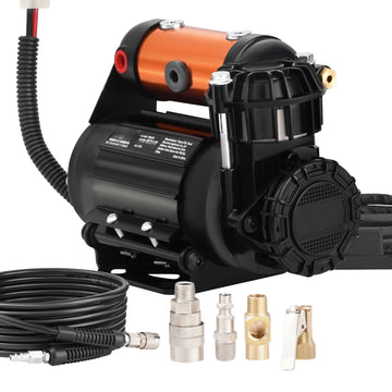 On-Board 12V Air Compressor, 150 PSI 3.5 CFM Tire Inflator