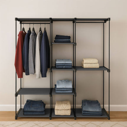 Open Wardrobe – Metal Freestanding Clothes Rack