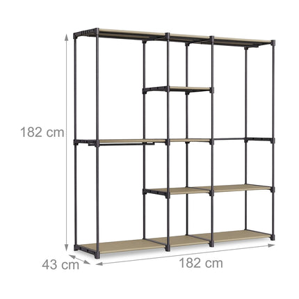 Open Wardrobe – Metal Freestanding Clothes Rack