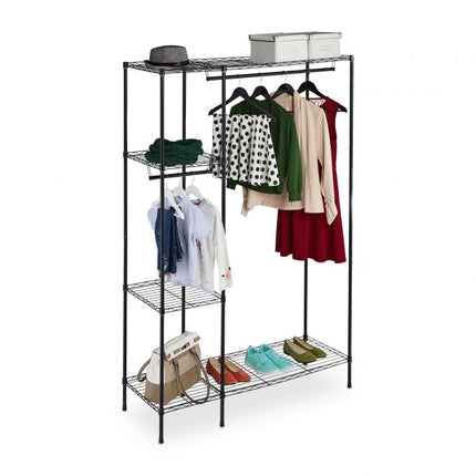 Open wardrobe