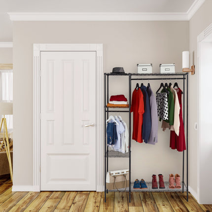 Open wardrobe