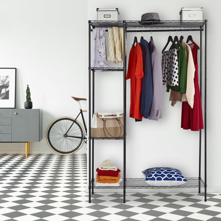 Open wardrobe