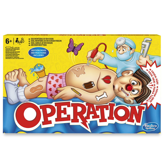 Operation Board Game (In Finnish Lang.)