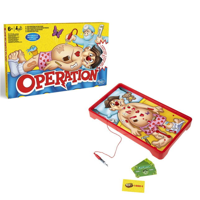 Operation Board Game (In Finnish Lang.)