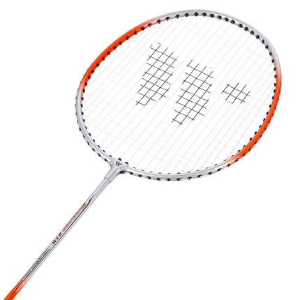 Orange Badminton Racket – Lightweight, Durable Design