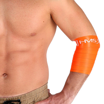 Orange Exercise Resistance Band – Rubber, Floss Style