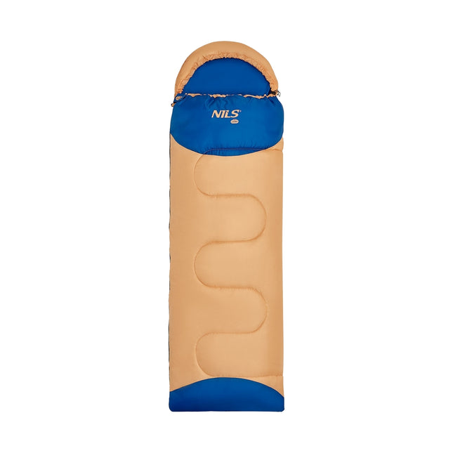 Orange Junior Sleeping Bag, Lightweight, Compact