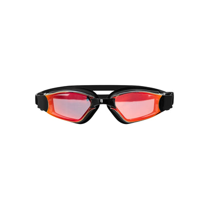 Orange Racing Swimming Goggles, Anti-Fog, UV Protection