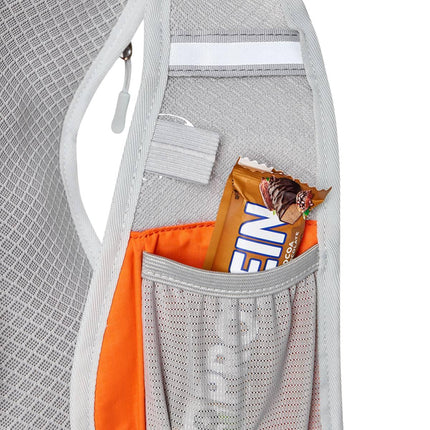 Orange Running Backpack, Lightweight, Water-Resistant