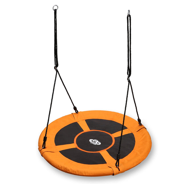 Orange Saucer Swing, Durable Outdoor Fun