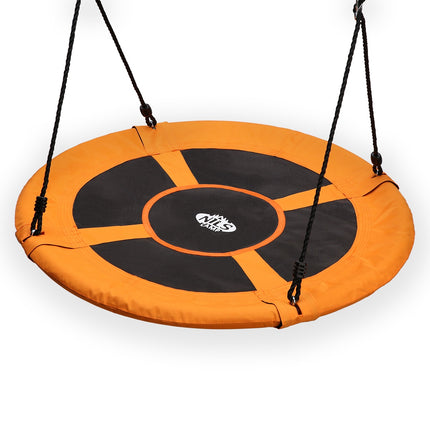 Orange Saucer Swing, Durable Outdoor Fun