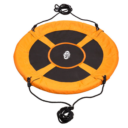 Orange Saucer Swing, Durable Outdoor Fun