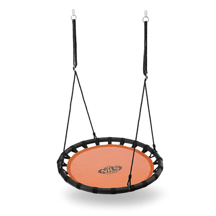 Orange Saucer Swing, Outdoor Play, 40-Inch Diameter