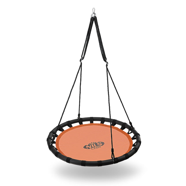 Orange Saucer Swing, Outdoor Play, 40-Inch Diameter