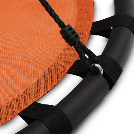 Orange Saucer Swing, Outdoor Play, 40-Inch Diameter