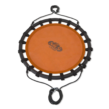 Orange Saucer Swing, Outdoor Play, 40-Inch Diameter