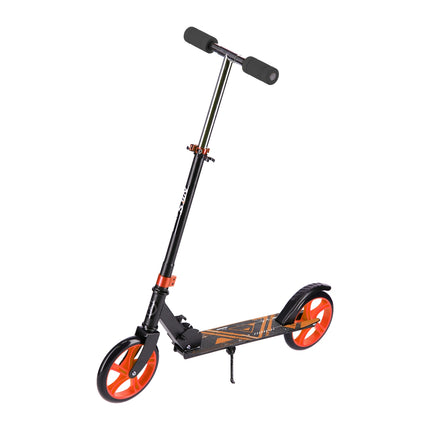Orange Scooter, Foldable, Lightweight, Adjustable Handle