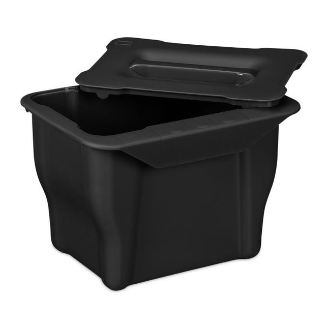 GFT-afvalbak Keuken 5 l zwart