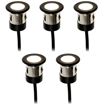 Orion recessed spot 5pcs Black