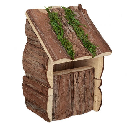 Ornamental box with bark