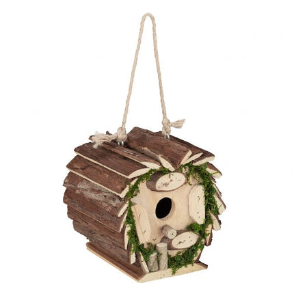 Ornamental box with moss