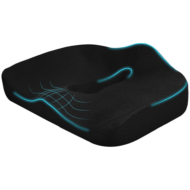 Orthopedic Memory Foam Seat Cushion for Back Pain