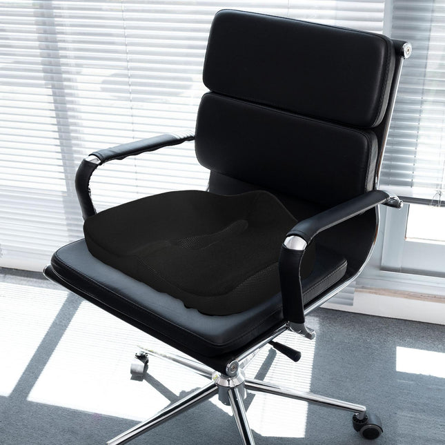 Orthopedic Memory Foam Seat Cushion for Back Pain