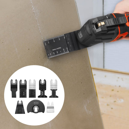Oscillating Multi-Tool Blades Set, 30-Piece, 8 Types
