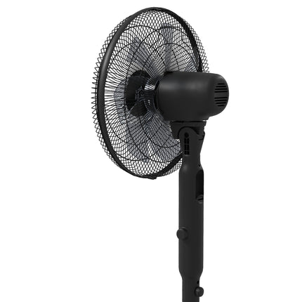 Oscillating Stand Fan with Remote, 28 Speeds, Timer