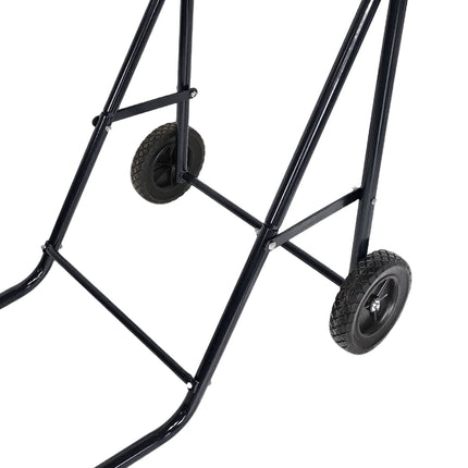 Outboard Motor Stand, Steel & Wood, 100 kg Capacity