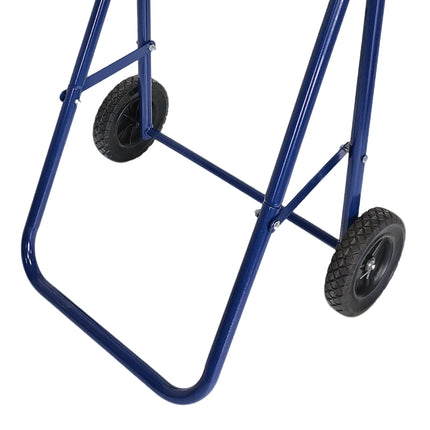 Outboard Motor Stand, Steel & Wood, 100kg Capacity