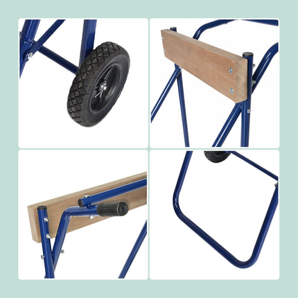 Outboard Motor Stand, Steel & Wood, 100kg Capacity