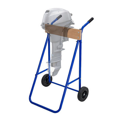 Outboard Motor Stand, Steel & Wood, 100kg Capacity