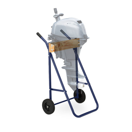 Outboard Motor Stand Steel and Wood
