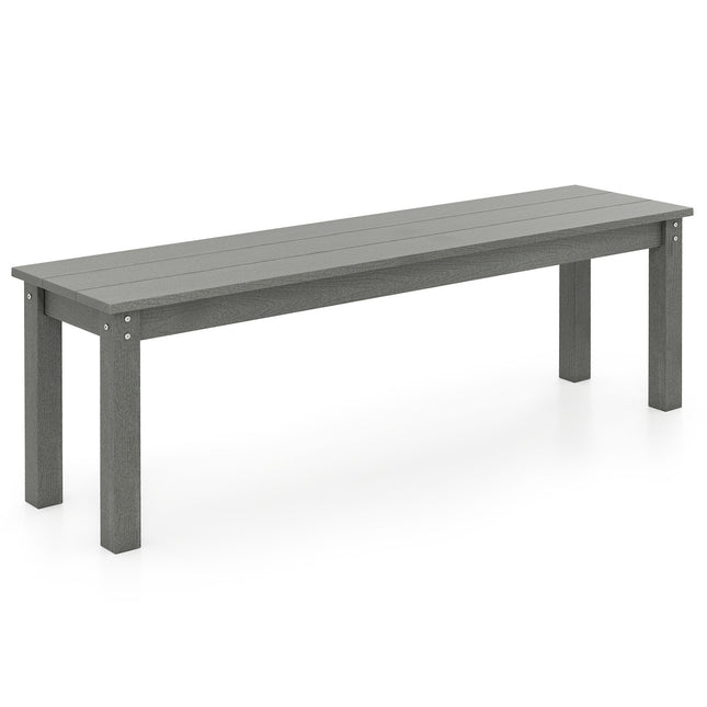 Buitenbank met 3 zitplaatsen, weerbestendig HDPE, 140 cm