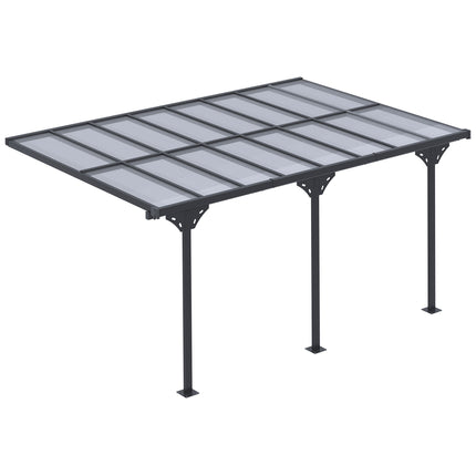 Outdoor Canopy, Aluminum Frame, 435x302 cm