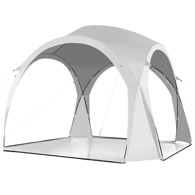 Outdoor Canopy Tent with UPF50+ Sun Protection, 6-8 Person Capacity