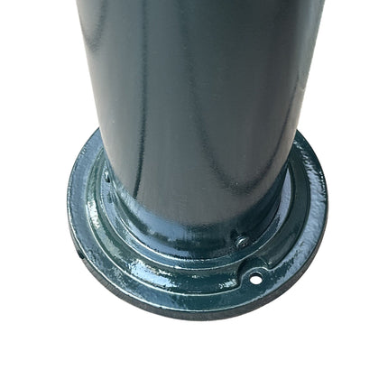 Outdoor Cast Aluminium Water Fountain Column, Green