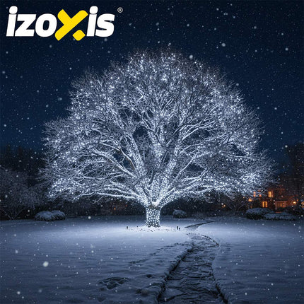 Outdoor Christmas Lights, 500 LED, 35m, Cool White
